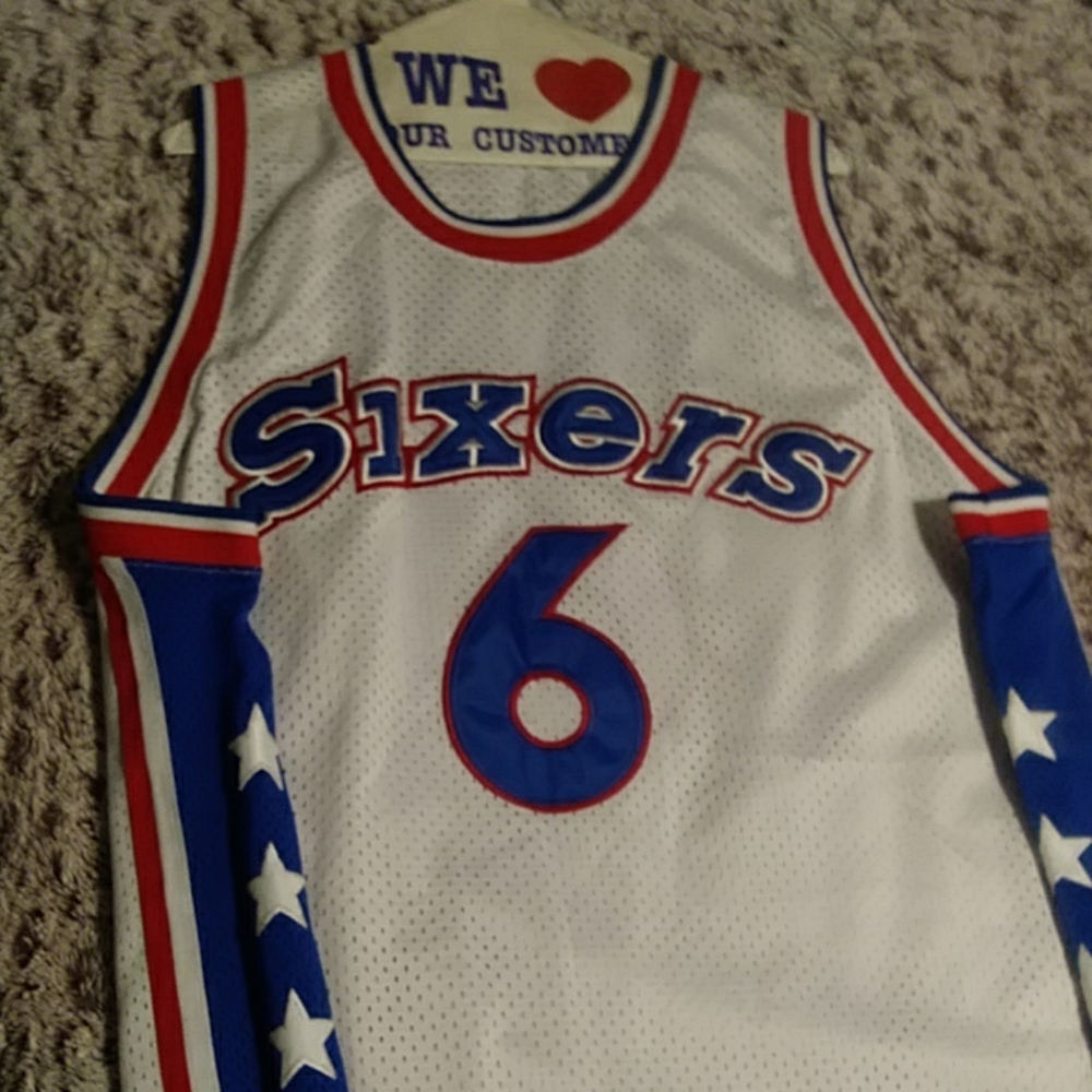 Dr.j sixers jersey